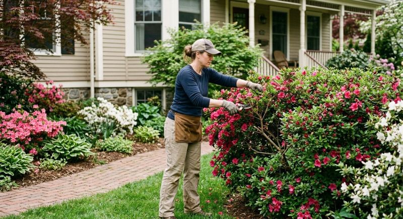 Hydrangea Pruning in Ventura County, CA